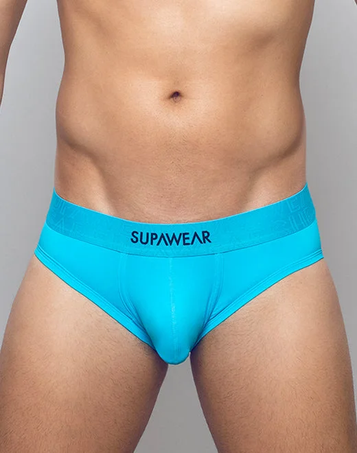 Neon Brief Underwear - Neon Blue