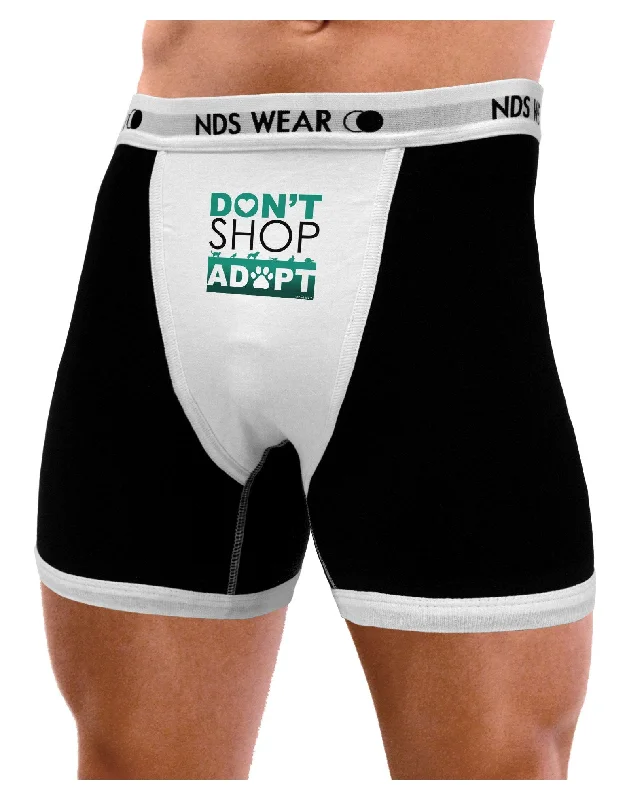 Don't Shop Adopt Mens Boxer Brief Underwear