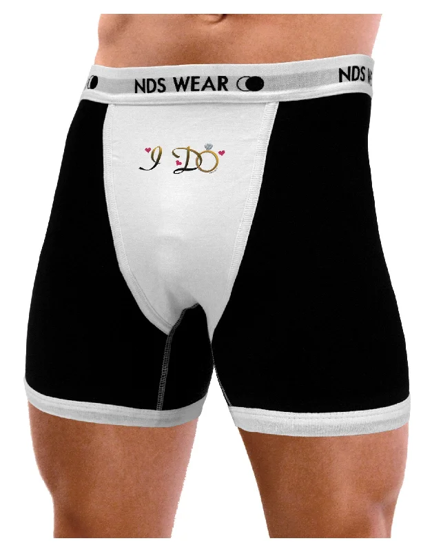 I Do - Bride Mens Boxer Brief Underwear