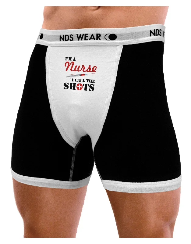 Nurse - Call The Shots Mens Boxer Brief Underwear