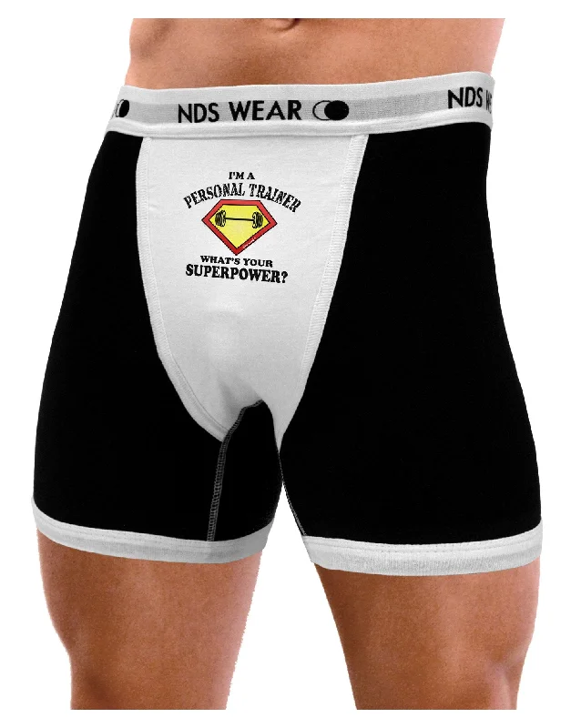 Personal Trainer - Superpower Mens Boxer Brief Underwear