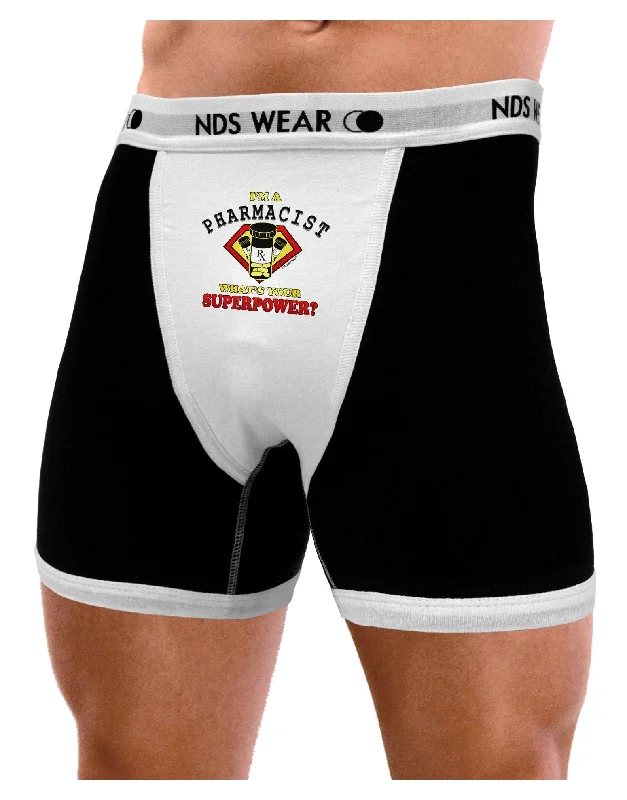 Pharmacist - Superpower Mens Boxer Brief Underwear