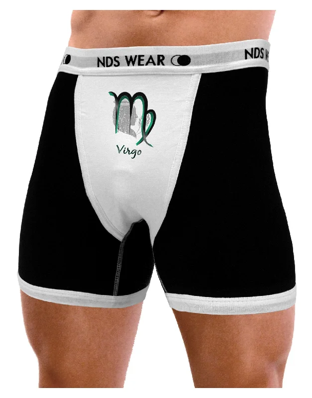 Virgo Symbol Mens Boxer Brief Underwear